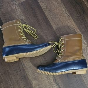Women's Lands End Duck Boots 6.5